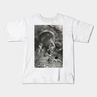 Fountain of youth collection Kids T-Shirt